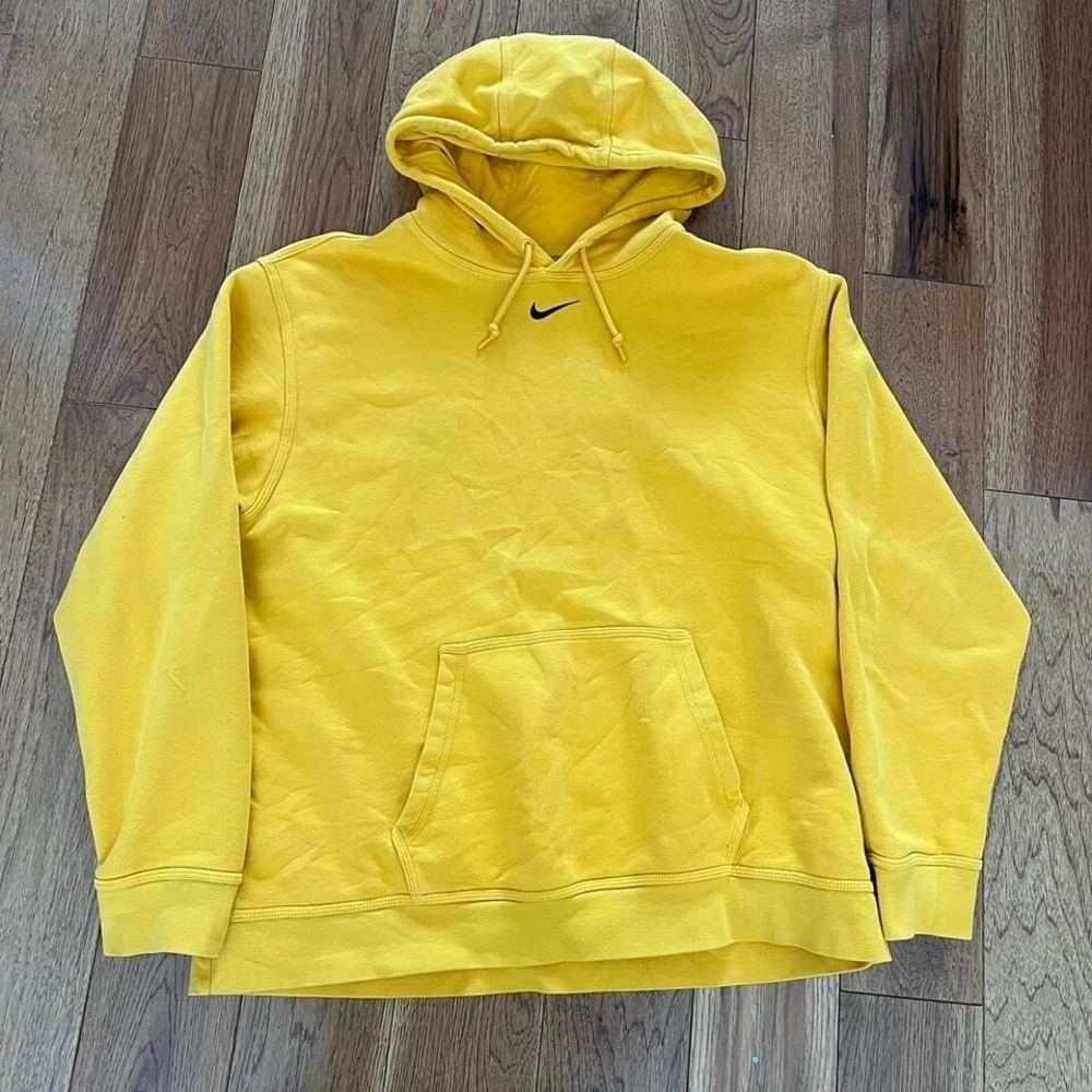Y2K 2000s Nike Center Swoosh Hoodie size XL